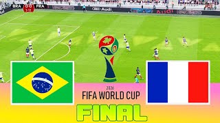 BRAZIL vs FRANCE - Final FIFA World Cup 2026 | Full Match All Goals | Football Match