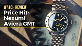 Nezumi Aviera Automatic GMT: Tough Traveller Under 400 Euro/Dollar. Watch Review.