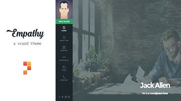 Empathy - A vCard WordPress Theme Free Download