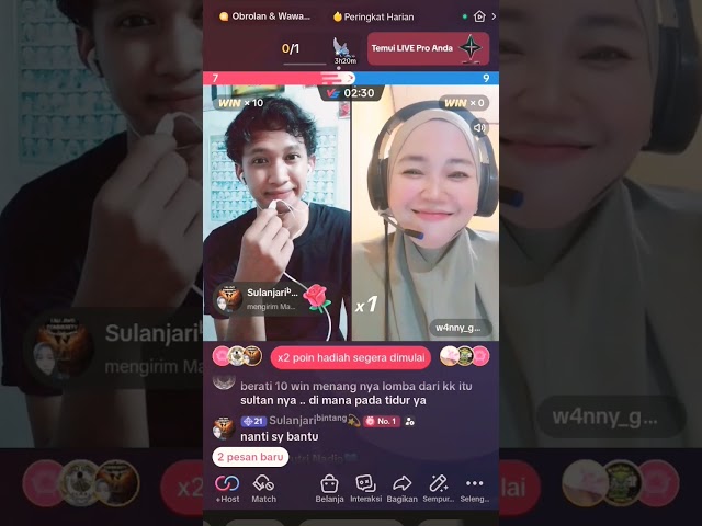 live match tiktok #doktercinta #dewidewi class=