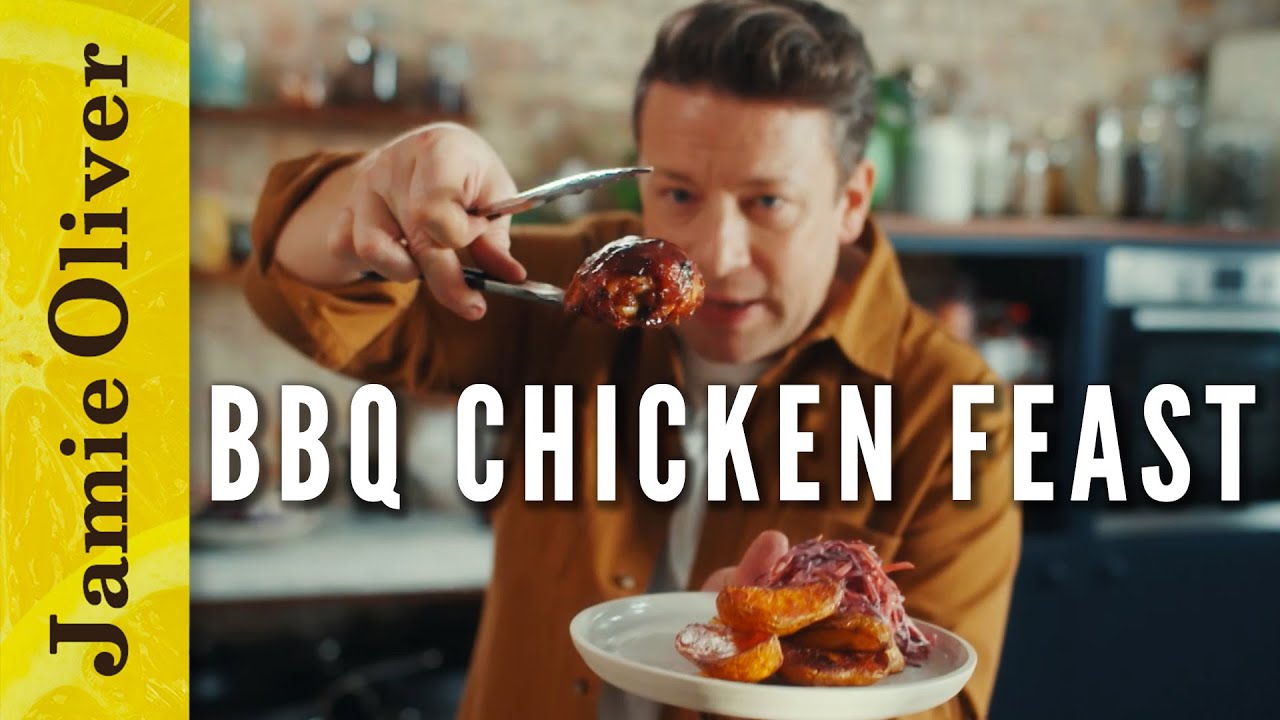 erts lever Vermelden BBQ Chicken Feast | Jamie Oliver's £1 Wonders| Channel 4. Mondays 8pm UK -  YouTube