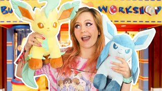 We went on a Build-a-Bear Date .... and got POKEMON EEVEELOUTIONS!