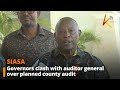 Governors Clash With Auditor General Over Planned County Audit Governors Clash With Auditor General Over Planned County Audit