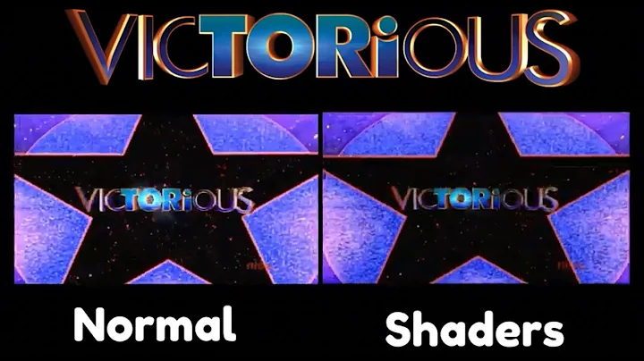 Victorious - Theme Song - Normal VS Shaders