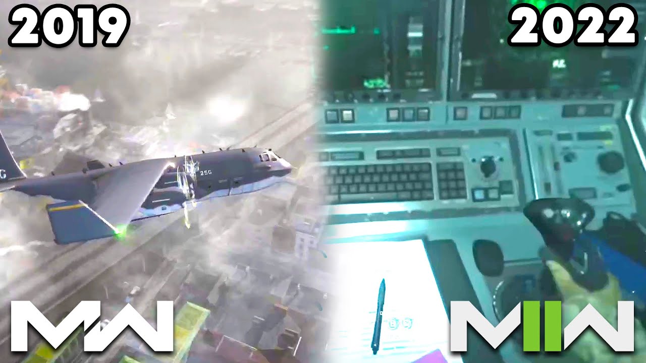 Gunship AC 130 Modern Warfare 2019 Vs Modern Warfare 2022 - Which ...
