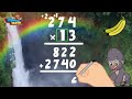 Multiplicación de Números de Tres y Dos Dígitos