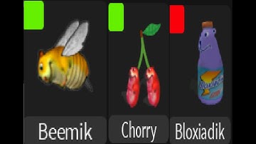 roblox How to find beemik chorry and bloxiadik