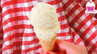 HELADO Casero de ELOTE sin máquina Receta FÁCIL | Postres de Vane