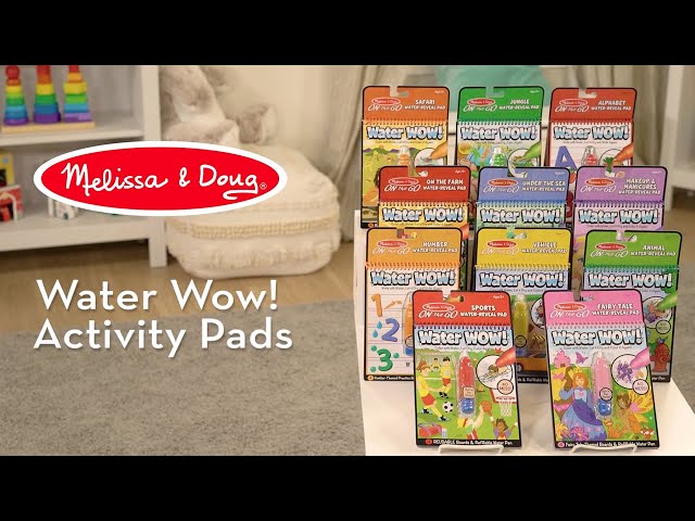 Product Review P0116 - Water Wow - Water Reveal Pad (Melissa and Doug) 