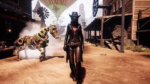 western steampunk unreal engine