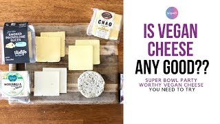 Super Bowl Worthy Vegan Cheese You NEED to Try! | ThatVeganWife by Amy Beth Bolden 115 views 5 years ago 7 minutes, 50 seconds