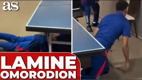 El CASTIGO a LAMINE YAMAL tras perder al PING-PONG con SAMU