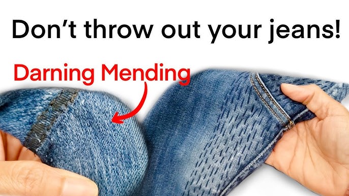 How to Fix the Ripped Crotch of your Jeans : 3 Innovative Ways