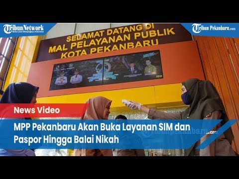 MPP Pekanbaru Akan Buka Layanan SIM dan Paspor Hingga Balai Nikah