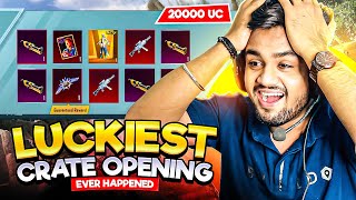 🤯THE MOST LUCKIEST UMP GLACIER CRATE OPENING | Best Crate Opening