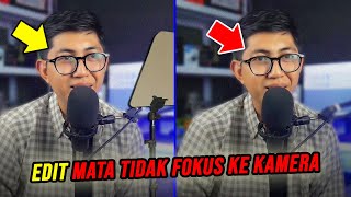 Cara Edit Pandangan Mata Fokus ke Kamera! Edit Eye Contact Pakai AI screenshot 2