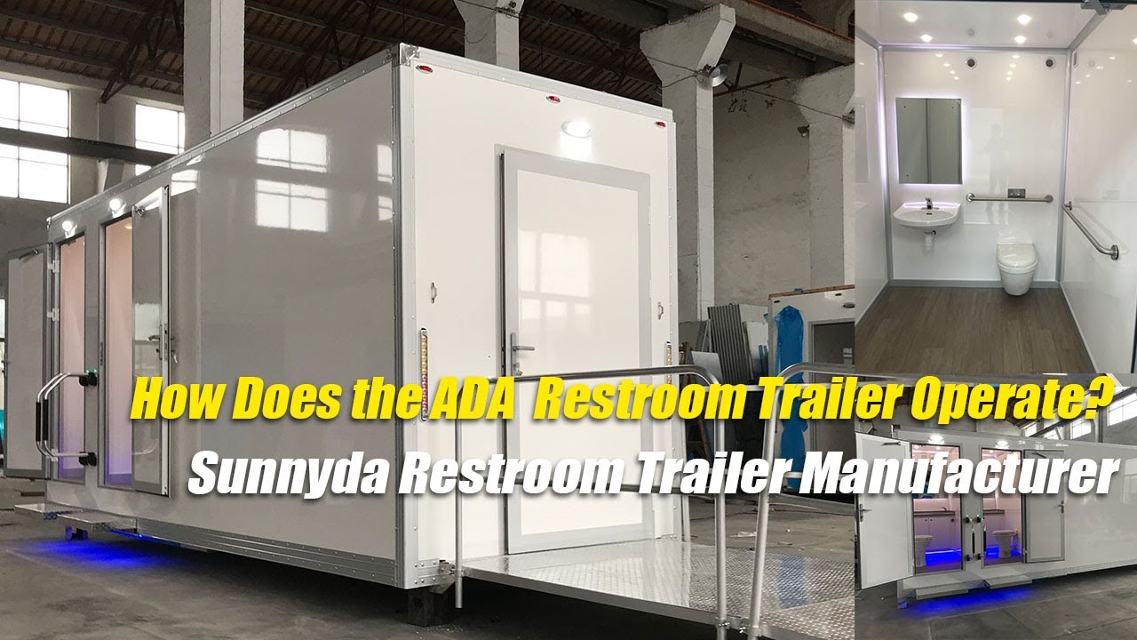 ADA restroom trailer Accessible washroom Handicap Portable Toilet Manufacturer