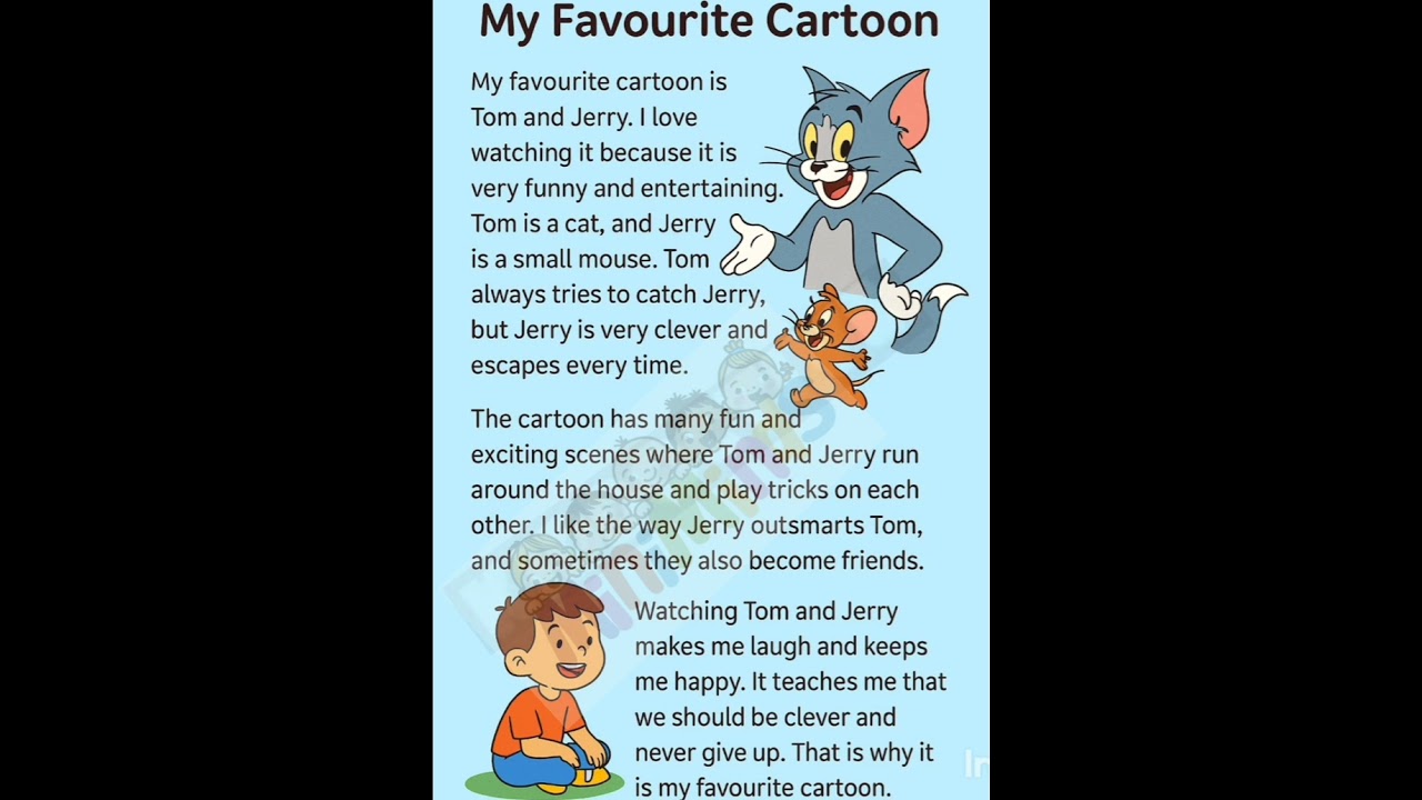 My Favourite Cartoon Tom and Jerry 