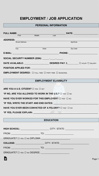 Job Application