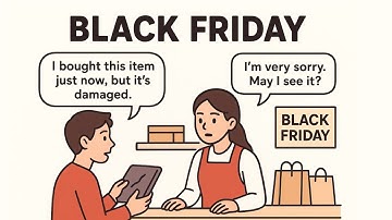 Black Friday Shopping Conversation in Simple English | Easy English Listening Practice