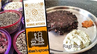 Ragi Roti in Tamil/Healthy Ragi Roti at Home/Ragi Roti with Moringa leaves for Weight Loss.