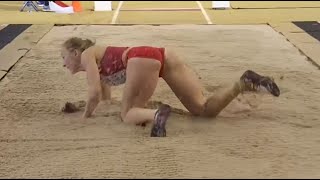 Women's Long Jump Qualification - European Athletics Indoor Championships Glasgow 2019