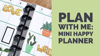 Plan With Me // Mini Happy Planner // September 2, 2019