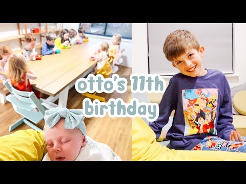 OTTO'S 11TH BIRTHDAY | Mum of 10 w/ Twins + Triplets