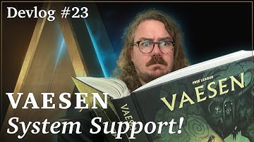 Alchemy Devlog - Episode 23: Vaesen, Tactical Pings, Dice Pool Rerolls, Universe Updates & More!