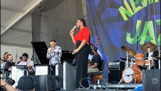Celebrity Samara Joy - You Stepped Out Of A Dream (Brown) - Day 2 of 2024 Newport Jazz Festival (1/1) Wealth