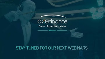 axefinance Webinars | Teaser video