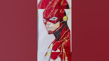 THE FLASH STUNNING DRAWING AND COLORING TUTORIALS PART 2