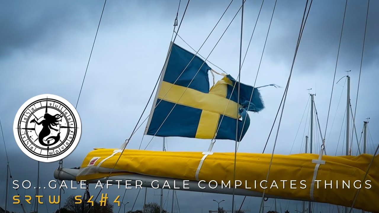 ⁣So. Gale after gale complicates things. Cleaning bilges and go skiing. (S4#4) Sailing Youtube
