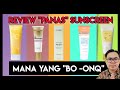 REVIEW PANAS SUNSCREEN 2021: LOREAL DEFENDER, WARDAH UV, EMINA SUN BATTLE, AVOSKIN & MADAME GIE