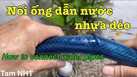 Nối ống dẫn nước nhựa dẻo cùng cỡ, sharing experiences #shorts