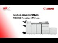 Canon imagepress v1000 product