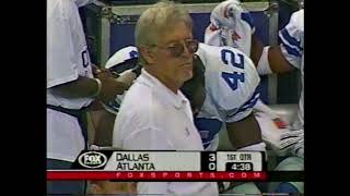 Dallas Cowboys @ Atlanta Falcons, Week 9 2001 1st Half (Michael Vick's 1st NFL Start)