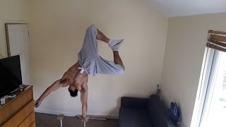 Sensei (Barsparta) Training One Arm Handstand