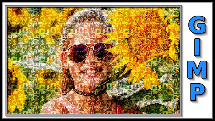 Gimp: How to Make a Photo Mosaic Portrait