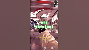 A crazy wave in MW3 Terminal ! #shorts