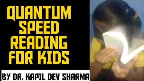 Quantum speed reading | SPEED READING|HOW TO READ FAST |QSR  |How to Read any book in 20 minutes |