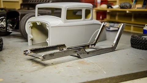 RCengineering, Scale RC Rat Rod Chassis Fabrication and Welding