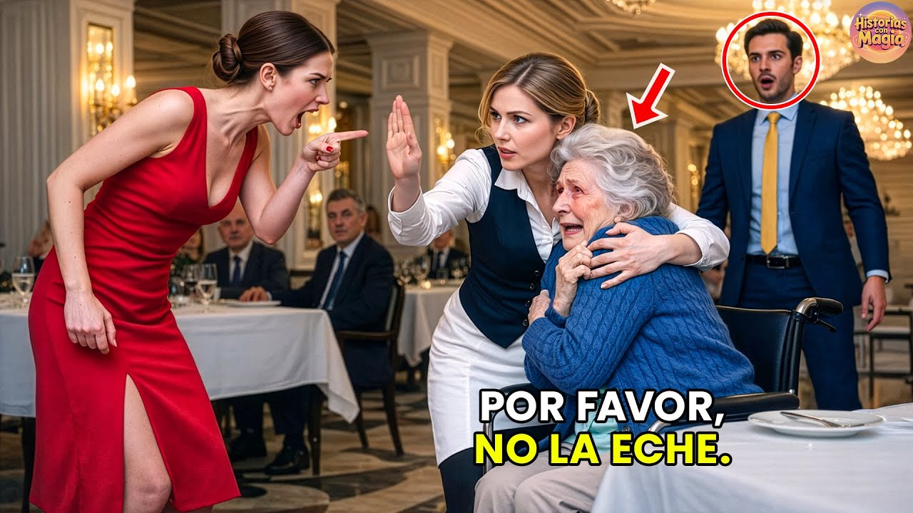 El Millonario Quedó Helado Al Ver A La Mesera Hacer Esto Con Su Madre Con Alzheimer, 3s Se Acercó…