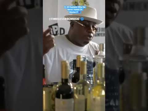 E-40 Explains Why He Never Hated On Master P 💯 #musicbusiness #musicindustry #rappers #haters