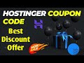 Hostinger Coupon Code | hostinger discount code | hostinger coupon