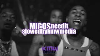 migos, nba youngboy - need it / slowed + reverb