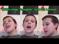 Millie bobby brown sings imagine by john lennon