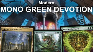 DEVOTED TO THE RING! Modern Mono-Green Devotion with The One Ring, Leyline of the Guildpact MTG