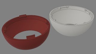 Fusion 360 Tutorial – Snap Fit Cylinders and Spheres #3DPrinting