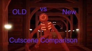 Old vs New doors cutscenes + new extra cutscene comparison